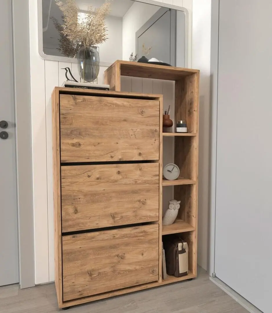 Tumba pentru incaltaminte Bofigo Lego (Pine)