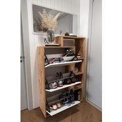 Тумба для обуви Bofigo Lego (Pine/White) Thumb