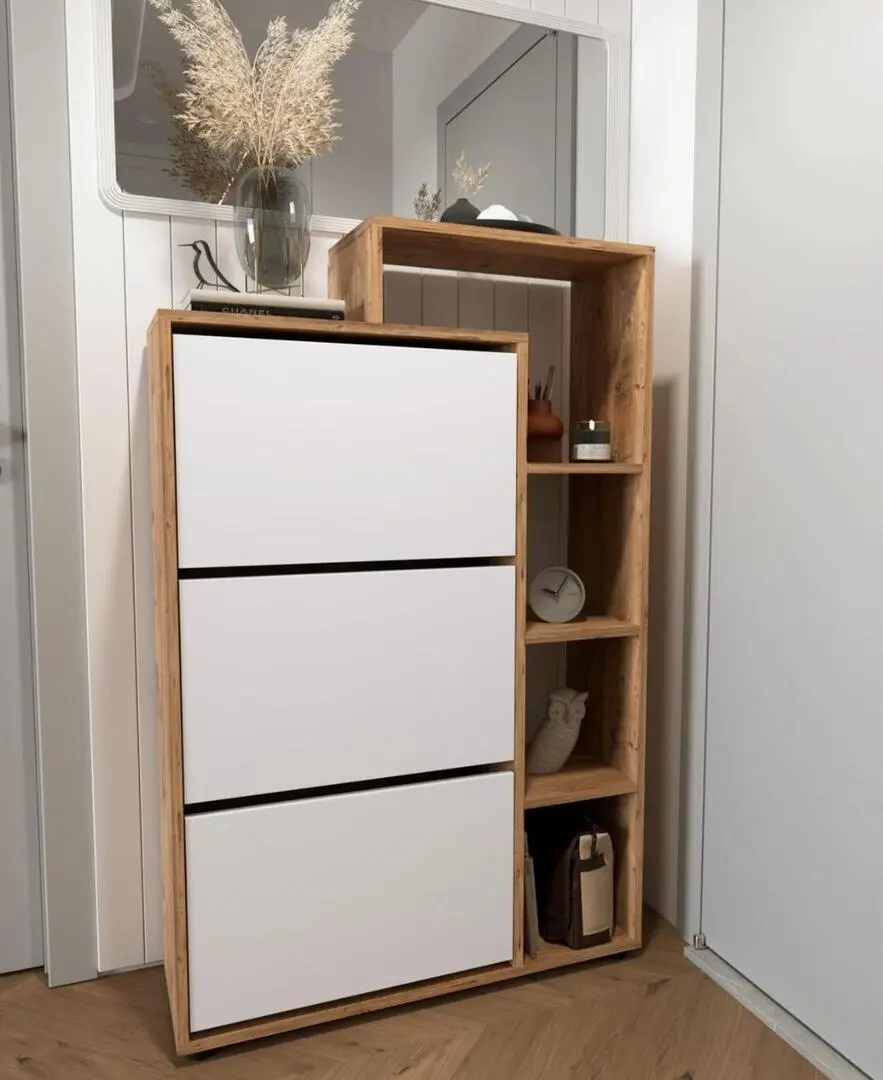 Тумба для обуви Bofigo Lego (Pine/White)