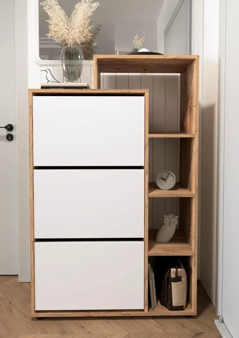 Тумба для обуви Bofigo Lego (Pine/White)