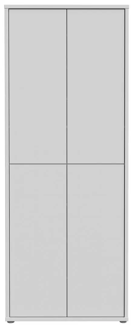 Dulap pentru incaltaminte Fortuna Agness 74.5x191.9x34.9 (Light Grey) - 4