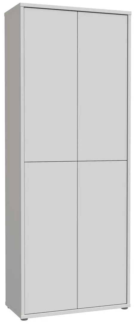 Dulap pentru incaltaminte Fortuna Agness 74.5x191.9x34.9 (Light Grey) - 5
