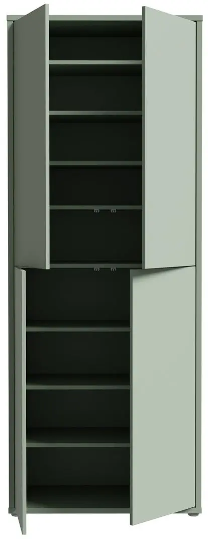 Шкаф для обуви Fortuna Agness 74.5x191.9x34.9 (Mint Green) - 6