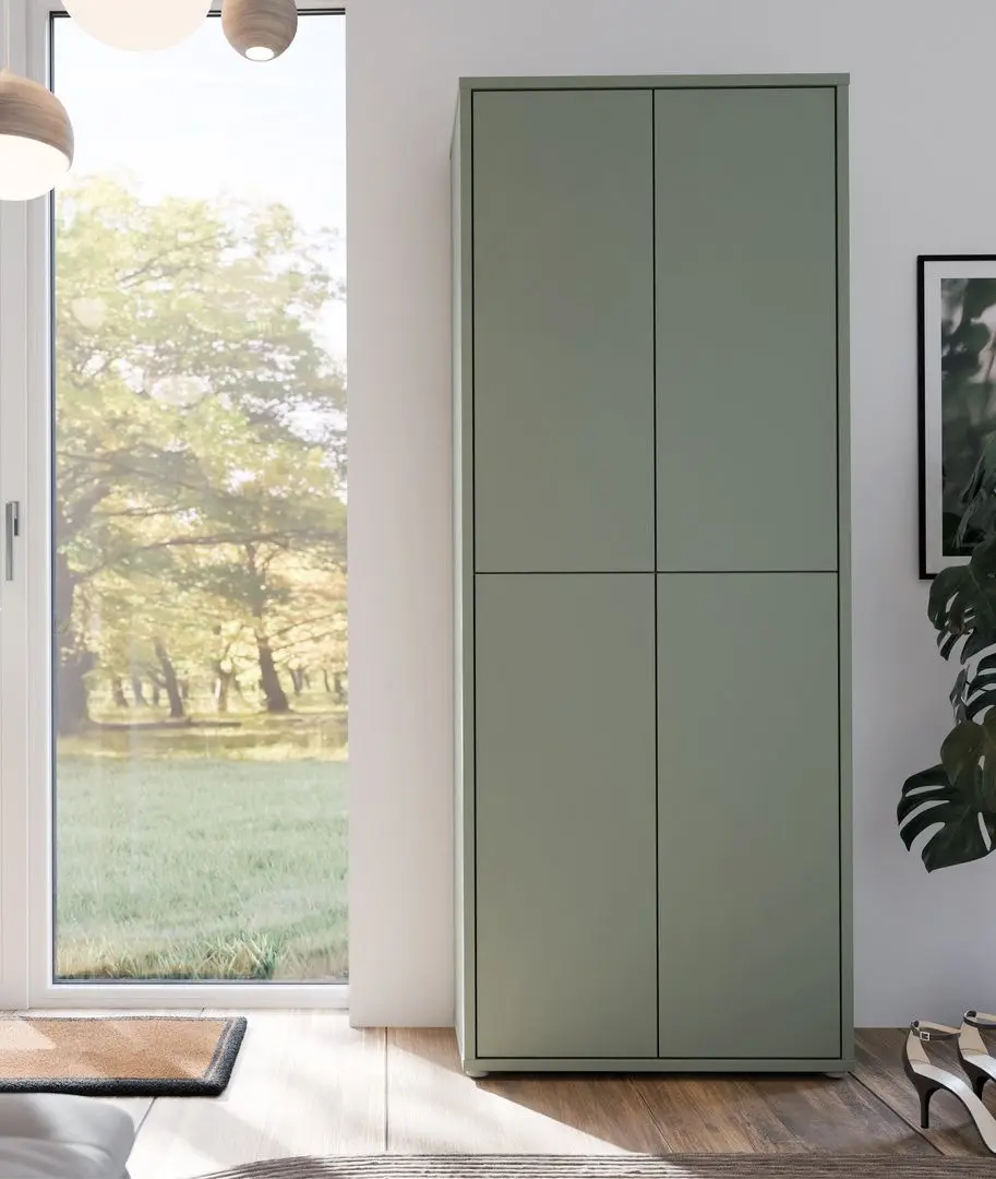 Шкаф для обуви Fortuna Agness 74.5x191.9x34.9 (Mint Green)