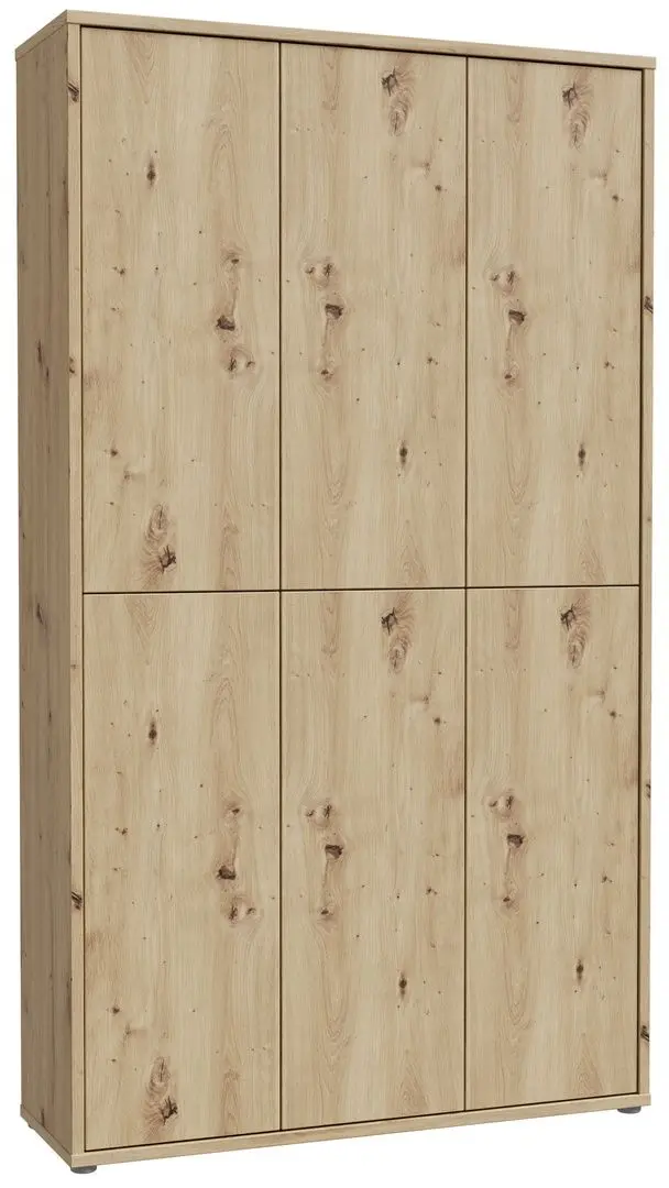 Шкаф для обуви Fortuna Agness 109.2x191.9x34.9 (Artisan Oak) - 5