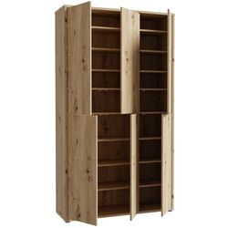 Шкаф для обуви Fortuna Agness 109.2x191.9x34.9 (Artisan Oak) Thumb