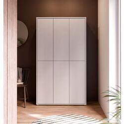 Dulap pentru incaltaminte Fortuna Agness 109.2x191.9x34.9 (Light Grey)