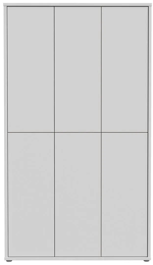 Шкаф для обуви Fortuna Agness 109.2x191.9x34.9 (Light Grey) - 4