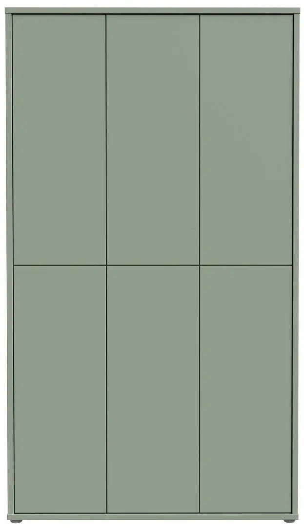 Dulap pentru incaltaminte Fortuna Agness 109.2x191.9x34.9 (Mint Green) - 4