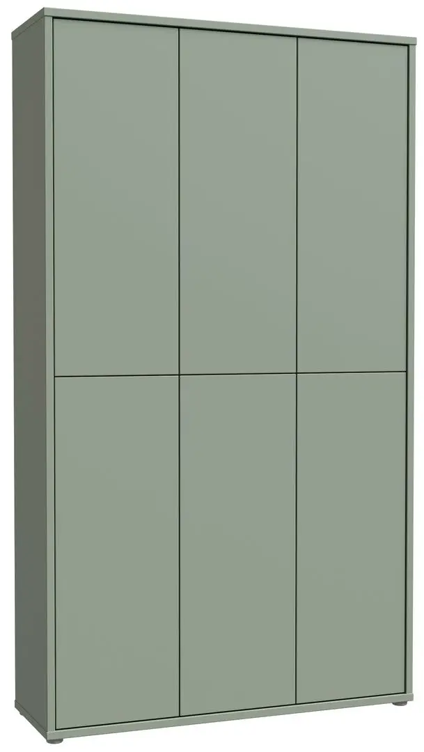 Dulap pentru incaltaminte Fortuna Agness 109.2x191.9x34.9 (Mint Green) - 5