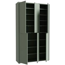 Dulap pentru incaltaminte Fortuna Agness 109.2x191.9x34.9 (Mint Green) Thumb