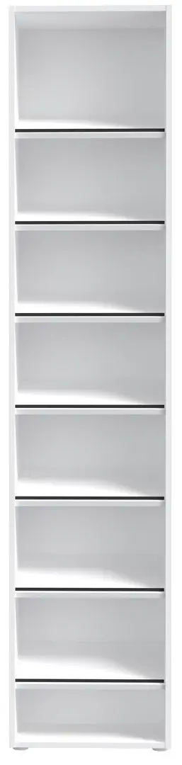 Стеллаж для обуви Fortuna Constantin 45x207.6x29.6 (White/Black Matt) - 3