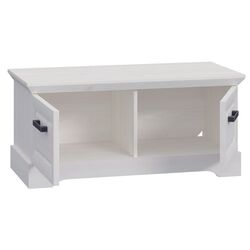 Тумба для обуви Fortuna Chasia 95.2x44.4x44.5 (White Oak/Black) Thumb