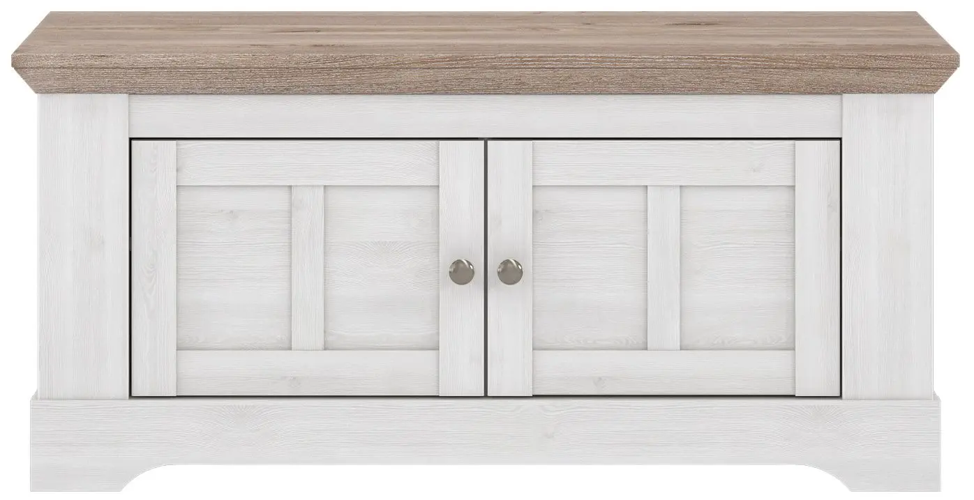 Тумба для обуви Fortuna Tanya 105.3x49.6x44.3 (White Oak/Nelson Oak) - 4