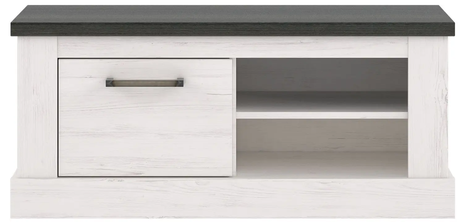 Тумба для обуви Fortuna Aladin 100.7x45x41.4 (White Pine/Touchwood) - 3