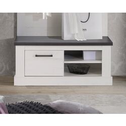 Tumba pentru incaltaminte Fortuna Aladin 100.7x45x41.4 (White Pine/Touchwood)