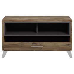 Tumba pentru incaltaminte Fortuna Monica 94.5x51.4x41.5 (Flagstaff Oak/Grey) Thumb