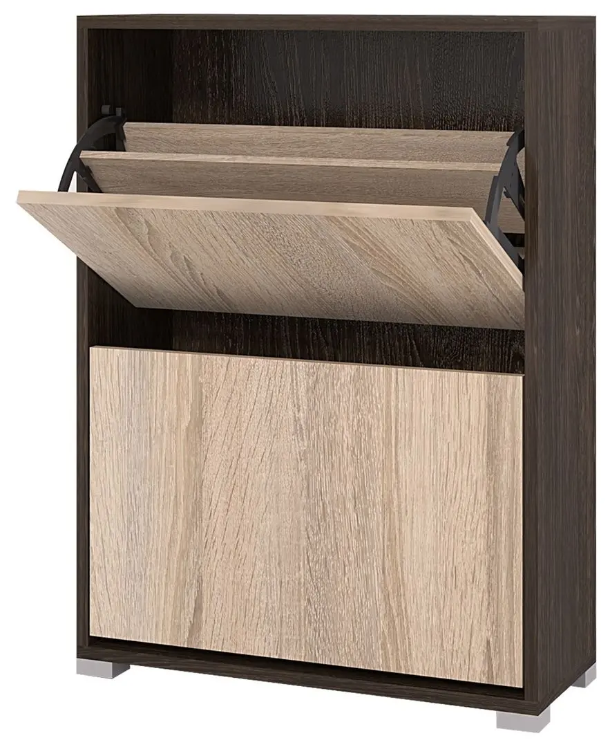 Тумба для обуви Горизонт Танго (Дуб Кантербери/Дуб Сонома)