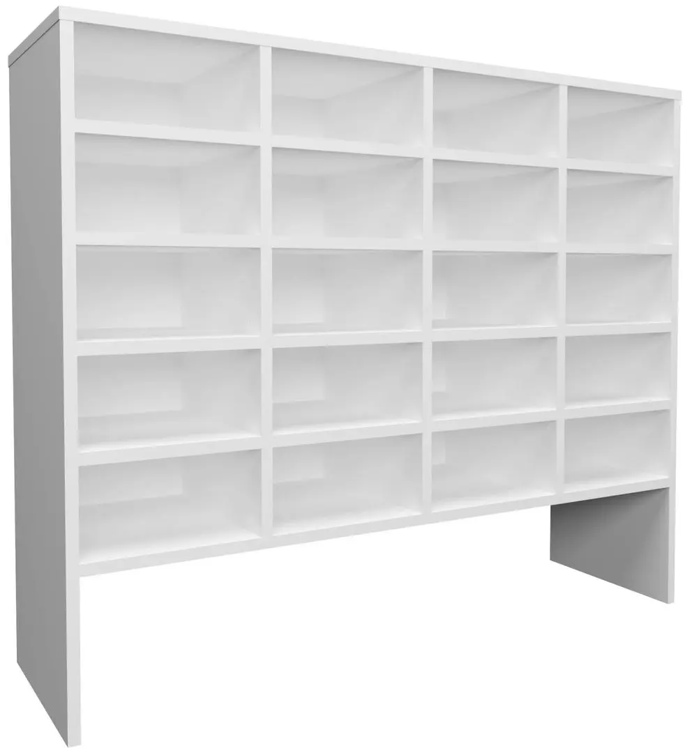 Etajera pentru incaltaminte Haaus Tisso 20 rafturi 104x100 cm (White)