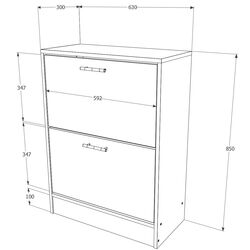 Pantofar Haaus Rin 2U (Sonoma Oak) Thumb