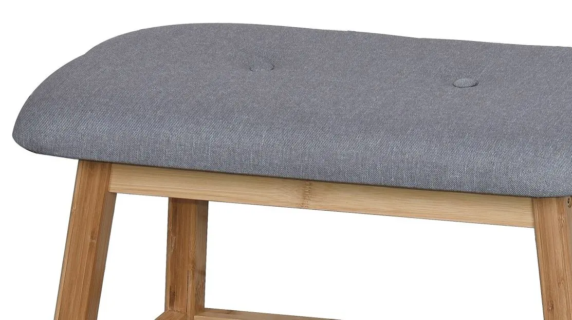 Bancheta-etajera pentru incaltaminte Halmar ST14 (Natural/Gray)