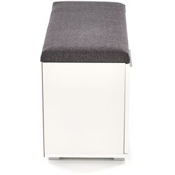 Tumba pentru incaltaminte Halmar Lima ST2 (White/Gray) Thumb