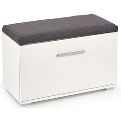 Tumba pentru incaltaminte Halmar Lima ST2 (White/Gray)