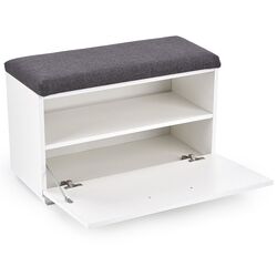 Tumba pentru incaltaminte Halmar Lima ST2 (White/Gray) Thumb