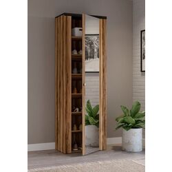 Dulap pentru incaltaminte Helvetia Larona 1D (Satin Walnut/Touchwood) Thumb