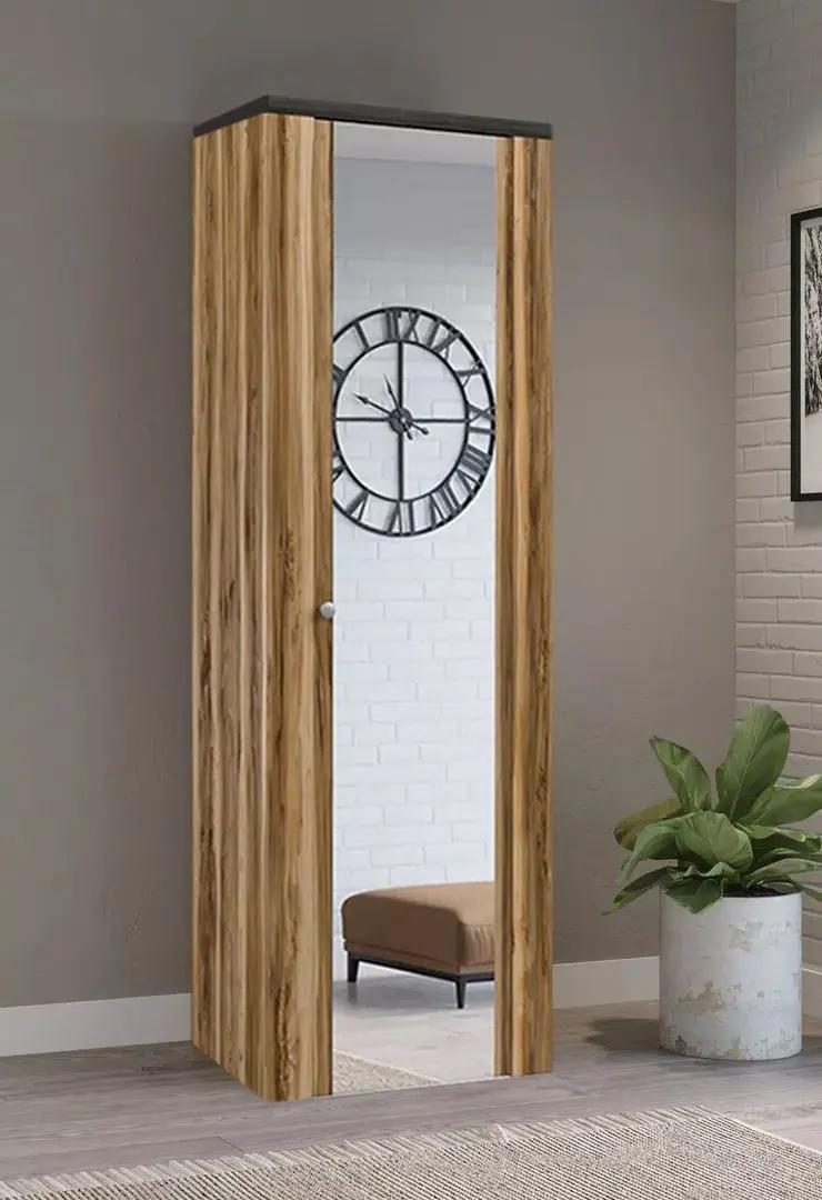 Dulap pentru incaltaminte Helvetia Larona 1D (Satin Walnut/Touchwood)