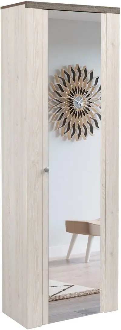 Шкаф для обуви Helvetia Larona 1D (Siberian Larch/Sonoma Oak Truffle) - 3