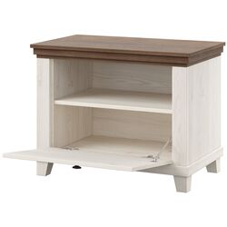 Tumba pentru incaltaminte Helvetia Evora 1D 71 cm (White Abisko Ash/Lefkas Oak) Thumb