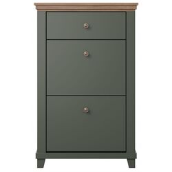 Tumba pentru incaltaminte Helvetia Evora 2D2SZ 71 cm (Green/Lefkas Oak) Thumb