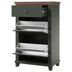 Tumba pentru incaltaminte Helvetia Evora 2D2SZ 71 cm (Green/Lefkas Oak) Thumb