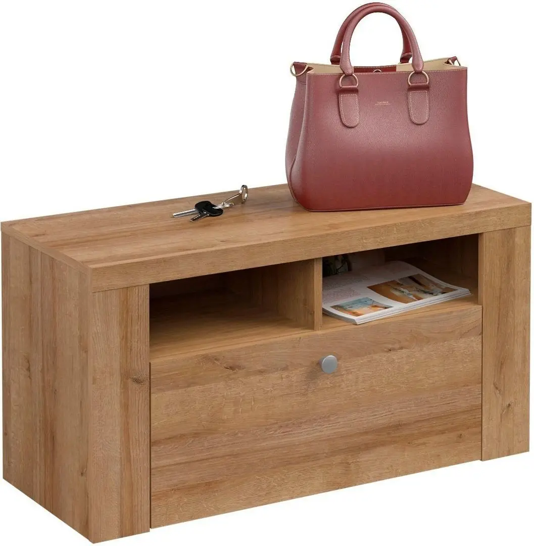 Tumba pentru incaltaminte Helvetia Larona 1K (Riviera Oak) - 3