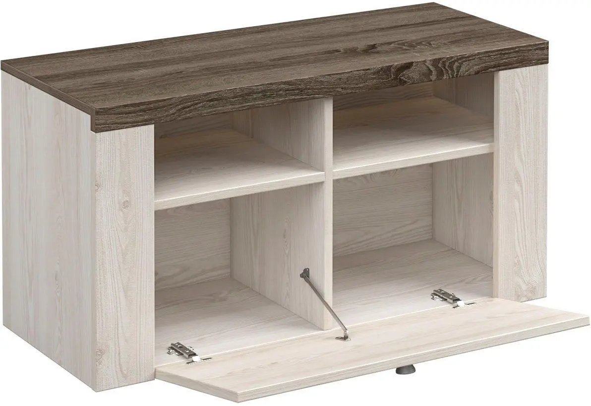 Tumba pentru incaltaminte Helvetia Larona 1K (Siberian Larch/Sonoma Oak Truffle) - 4