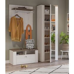 Tumba pentru incaltaminte Helvetia Larona 1K (Siberian Larch/Sonoma Oak Truffle) Thumb