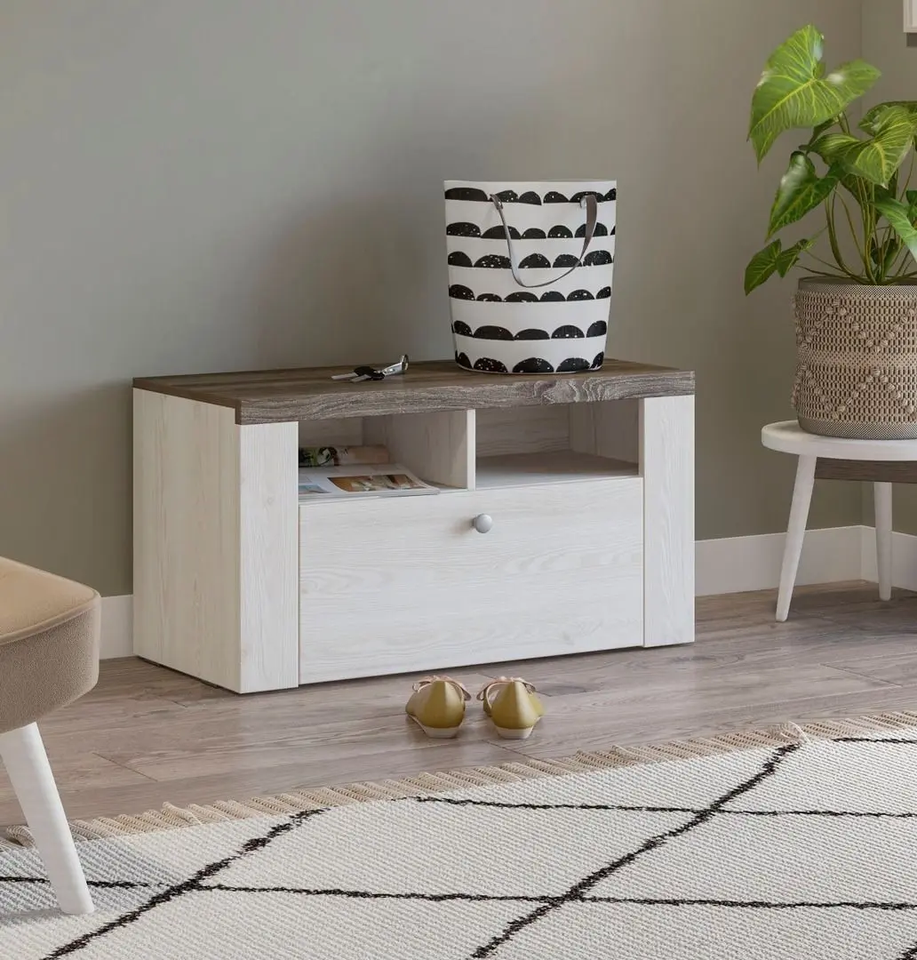 Tumba pentru incaltaminte Helvetia Larona 1K (Siberian Larch/Sonoma Oak Truffle)