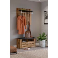 Tumba pentru incaltaminte Helvetia Larona (Satin Walnut/Touchwood) Thumb