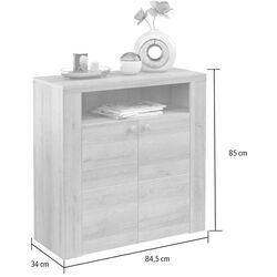 Tumba Helvetia Larona 2D (Satin Walnut/Touchwood) Thumb