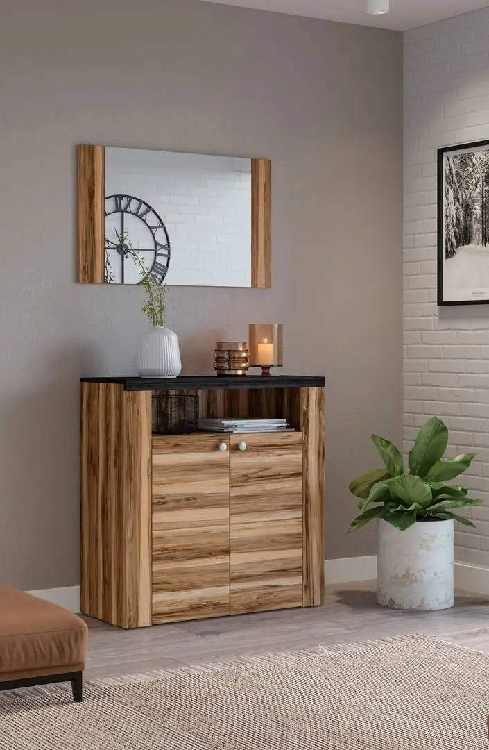 Tumba Helvetia Larona 2D (Satin Walnut/Touchwood) - 5