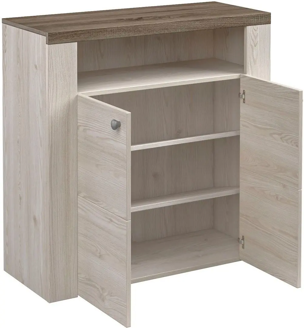 Тумба Helvetia Larona 2D (Siberian Larch/Sonoma Oak Truffle) - 4