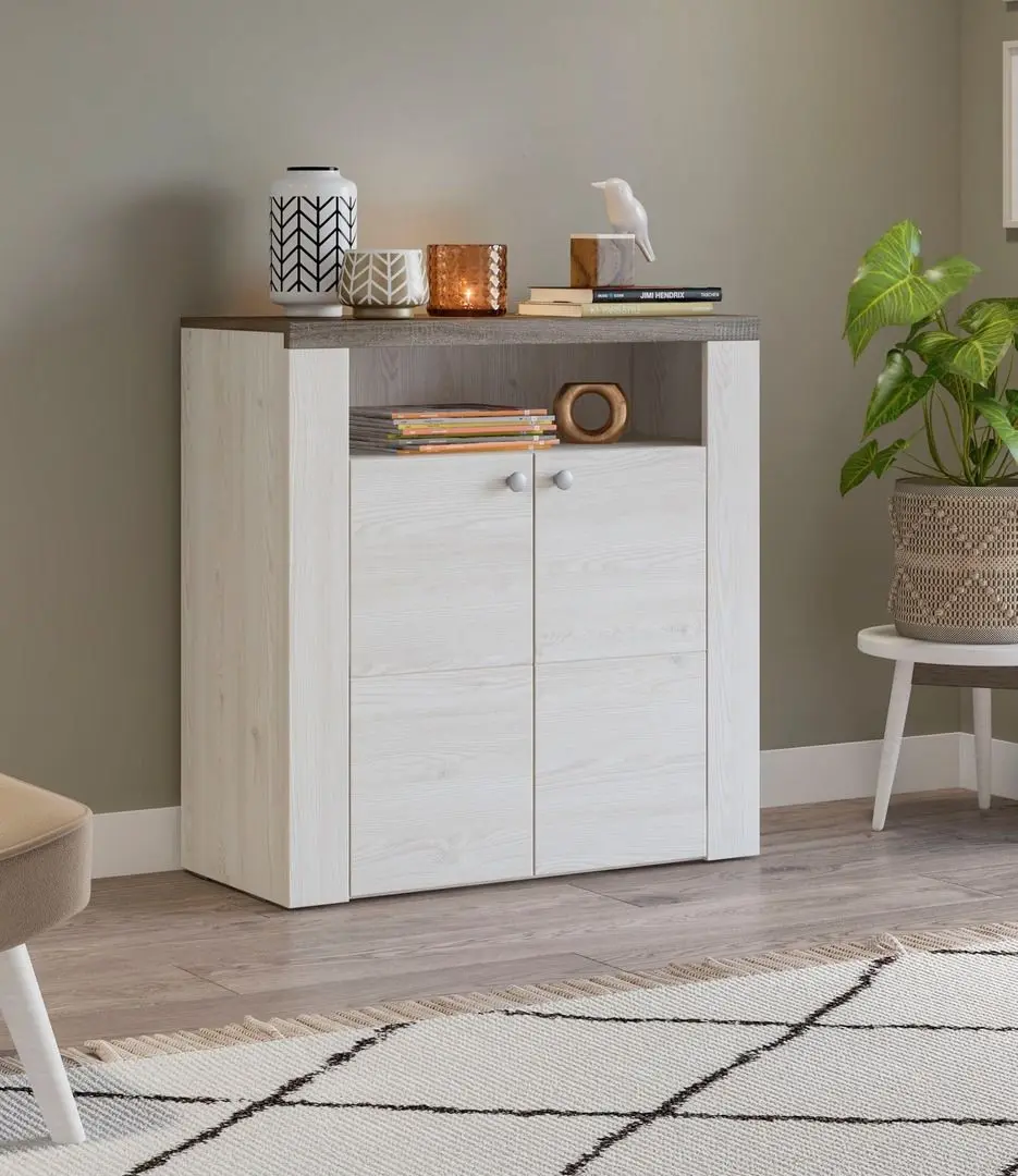 Тумба Helvetia Larona 2D (Siberian Larch/Sonoma Oak Truffle)