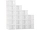 Etajera-organizer pentru incaltaminte Homcom 850-173V01 25x35x19 cm (White)