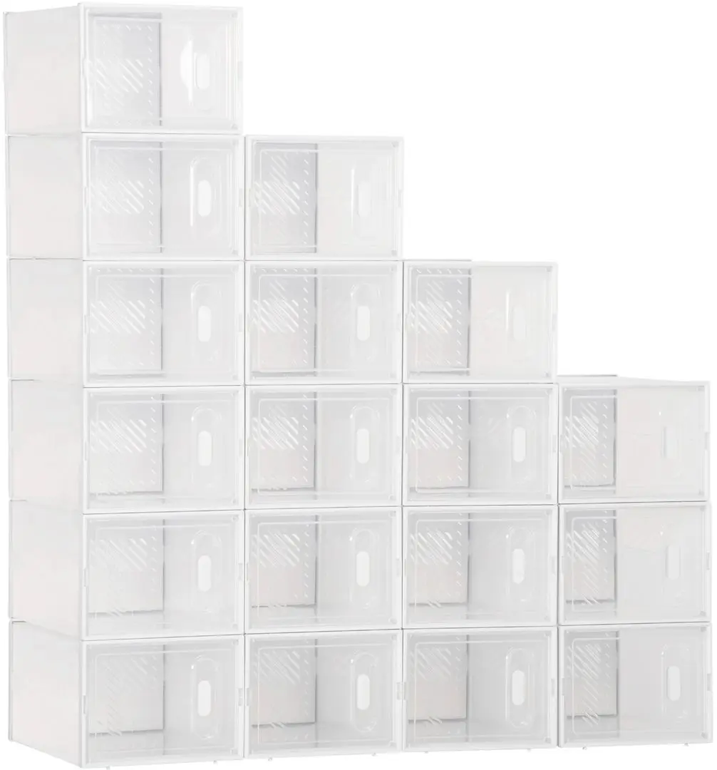 Etajera-organizer pentru incaltaminte Homcom 850-173V01 25x35x19 cm (White)