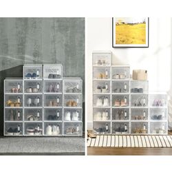 Etajera-organizer pentru incaltaminte Homcom 850-173V01 25x35x19 cm (White) Thumb