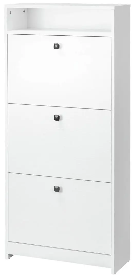 Тумба для обуви Homcom 833-415WT 60x24x132 cm (White) - 3