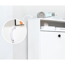 Тумба для обуви Homcom 833-415WT 60x24x132 cm (White) Thumb