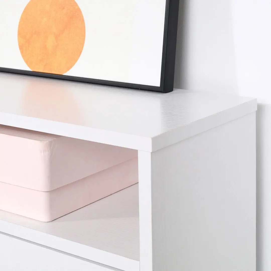 Тумба для обуви Homcom 833-415WT 60x24x132 cm (White) - 7