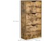 Тумба для обуви Homcom 837-157 62x26x117 cm (Rustic Brown)